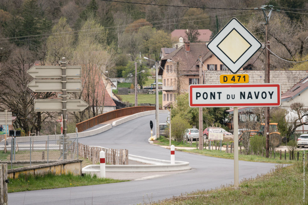 Inauguration du pont de Pont-du-Navoy le samedi 22 avril 2023